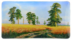 A Rye Field after Ivan Shishkin